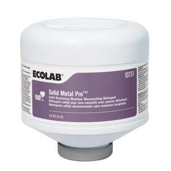 Ecolab[R] Solid Metal-Pro[R] - 8 lb..