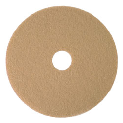 3M[TM] 3400 Tan Burnish Pad - 20". 5/cs