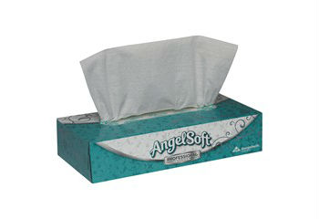 Georgia-Pacific Angel Soft ps[R] Facial Tissue - Flat Box. 30/cs