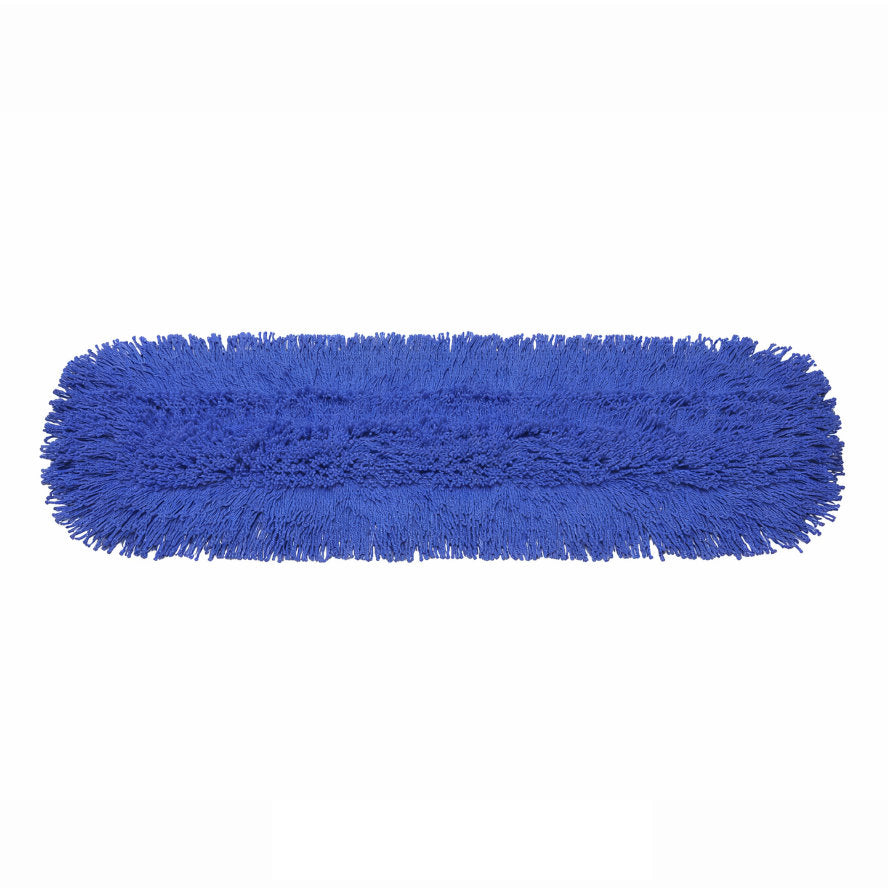 5x48 Dust Mop blue refil;slot pocket cotton/synth Image 1