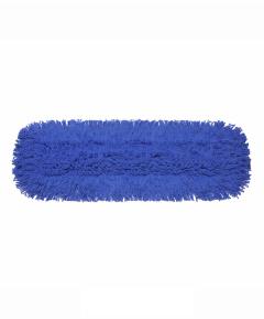 5x48 Dust Mop blue refil;slot pocket cotton/synth Image 1