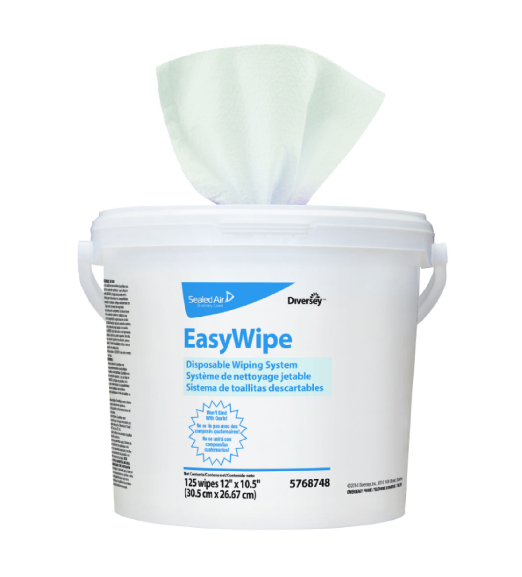 6/120ct Easy Wipe Disposable Wiping System