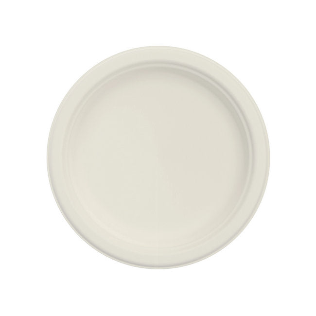 1000/CS 6" Fiber Round Plate PFAS Free Image 1