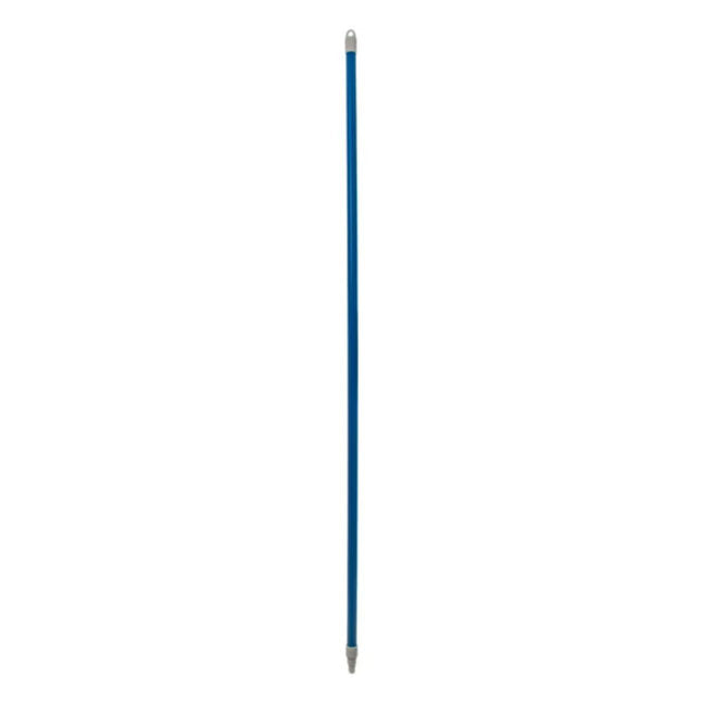 60" Blue Fiberglass Mop;Handle Stnrd Threaded Image 1