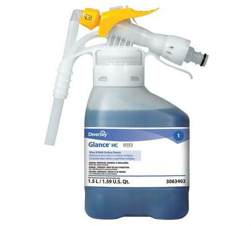 Diversey Glance[R] Glass & Surface Cleaner - 1.5 L RTD[R]. 2/cs