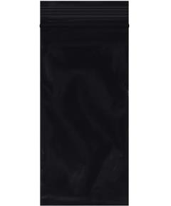 BAG RECLOSABLE 5IN 3IN 2MIL POL THN BK - Image 1