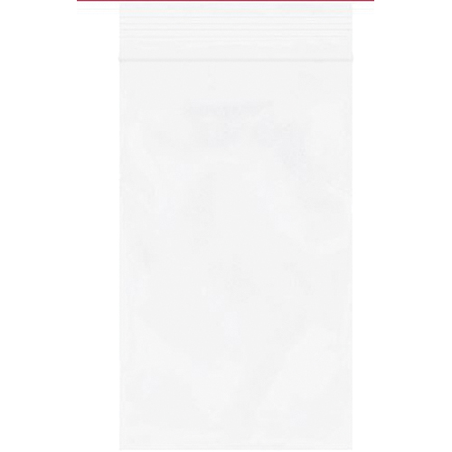 BAG RECLOSABLE 5IN 3IN 2MIL POL THN WHT - Image 1