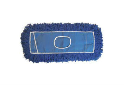 5x18 Cotton&Synthetic Ce;Dust Mop Refil Blue Snap