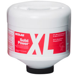 Kelsan  Ecolab® Solid Power XL w/GlassGuard™ - 9 lb.. 4/cs