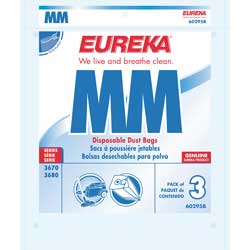Eureka[R] Style "MM" Bag. 3/cs