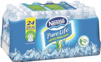 Nestle Bottled Water, 24 bottles/cs