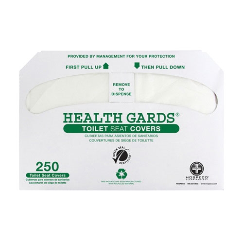 Health Gards Toilet Seat Cover Ppr Wht - Image 1