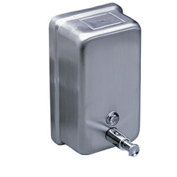 Impact[R] Vertical Soap Dispenser - Stainless Steel. 24/cs