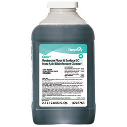 Diversey Crew[R] Restroom Floor & Surface SC Disinfectant. 2/cs