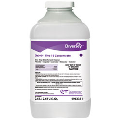 Diversey Oxivir[R] Five 16 Concentrate - 2.5 L. 2/cs