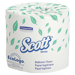 Kimberly-Clark[R] Scott[R] Standard Bath Tissue -4.1" x 4.0". 80/cs