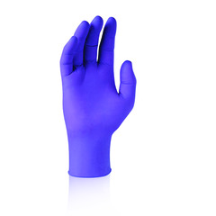 10/100 SM 9.5 Glove Exam Pf Safeskin Purple Nitrile