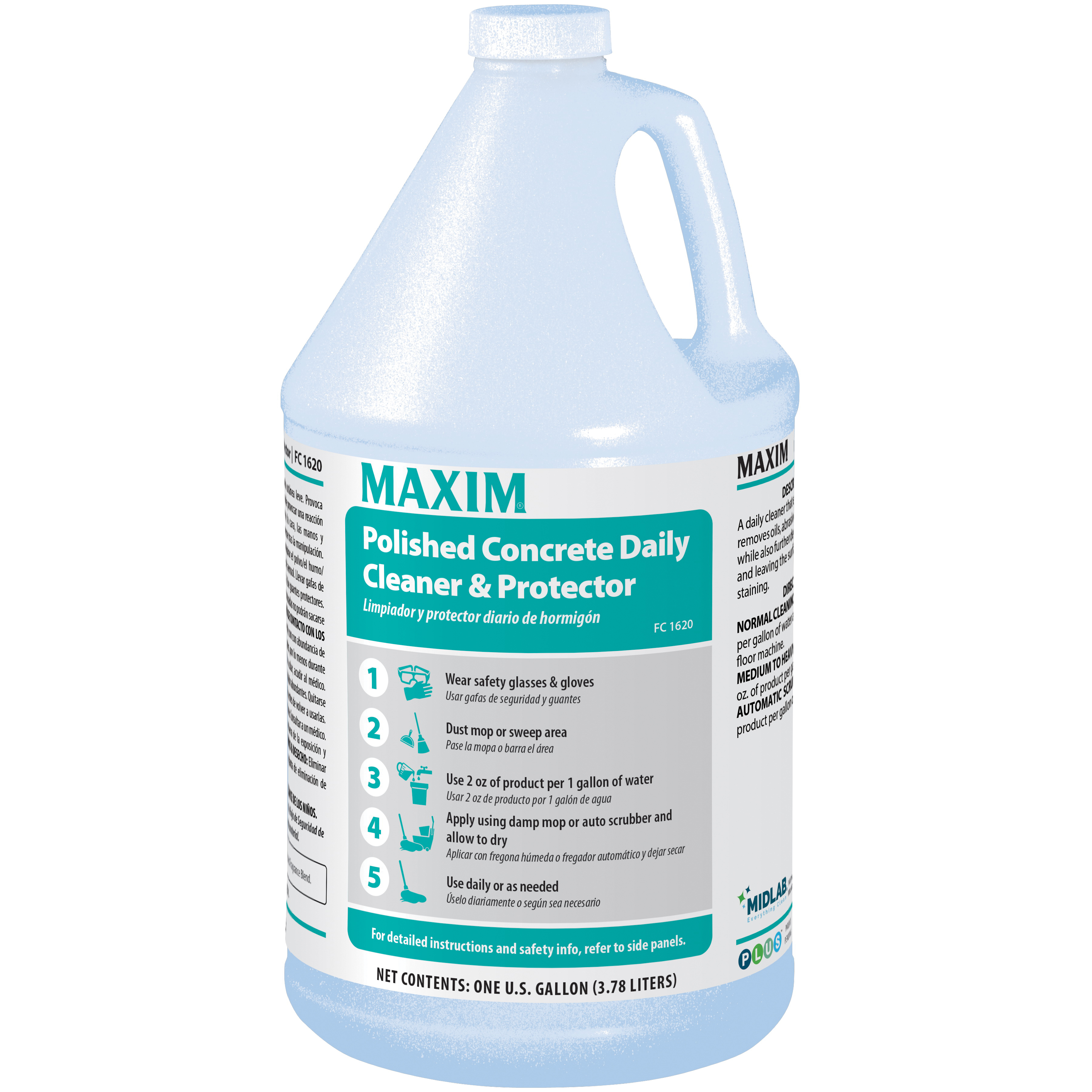 PROTECTOR & CLNR DAILY 1GAL WHT APPLE - Image 1