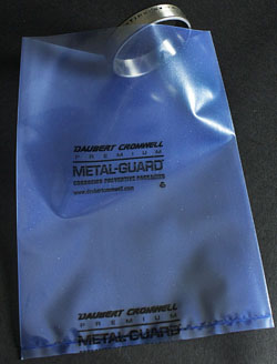 12x6x18 .004 Pre Metal;Guard Blue VCI Bag 250/c