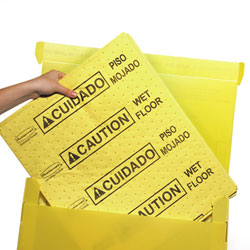 Rubbermaid[R] Over-the-Spill[R] Station Large Refill Pads. 12/cs
