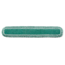 Rubbermaid[R] Dust Pad w/Fringe - 48", Green. 6/cs