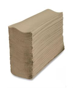 16/250 Brown Multifold Towels Image 1