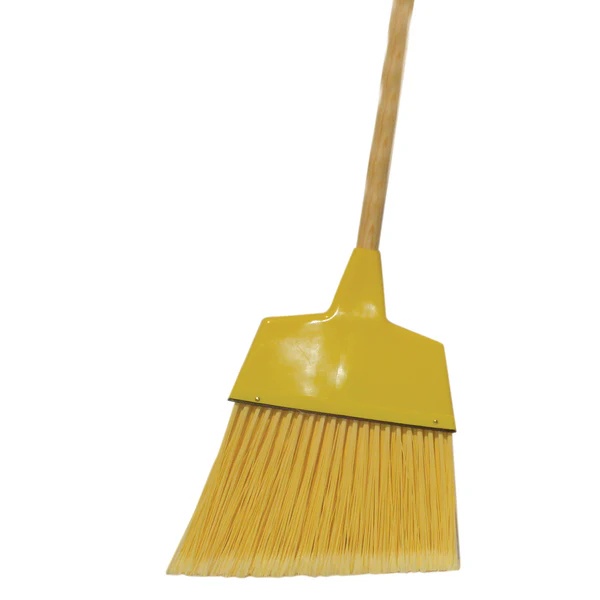 MAXI SLANT ANGLE BROOM;48" NAT HANDLE