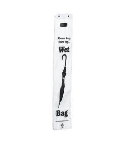 Clear Wet Umbrella Poly Bag 100/pack Image 1