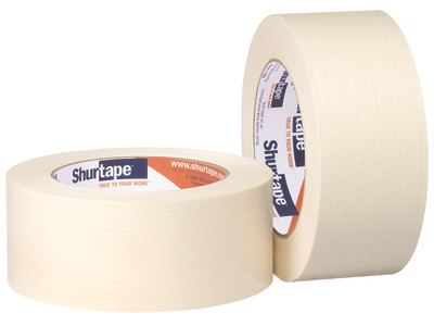 Shurtape[R] CP101 Crepe Paper Masking Tape - 18 mm x 55 m. 48/cs
