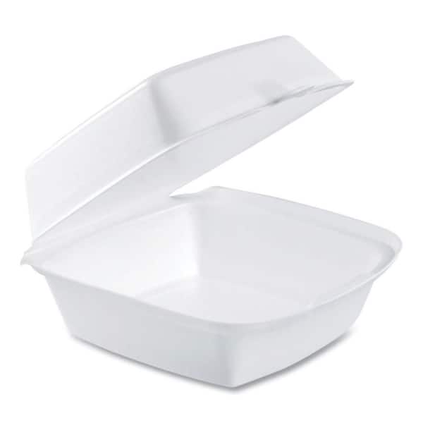 500/CS 6" Foam Container White Image 1
