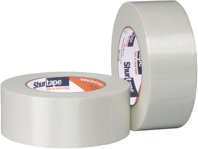 Shurtape[R] GS501 White Strapping Tape - 18mm x 55m. 48/cs