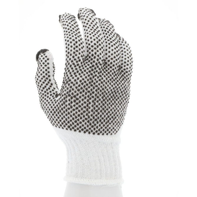 S/o Dz XS Cotton/PE;Glove Dots 2-sides