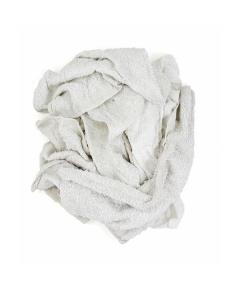 New Economy White Terry Rags 25lb Image 1