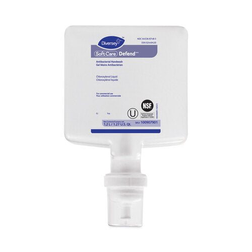 6/1200ml Soft Care Defend Antibac soap Image 1