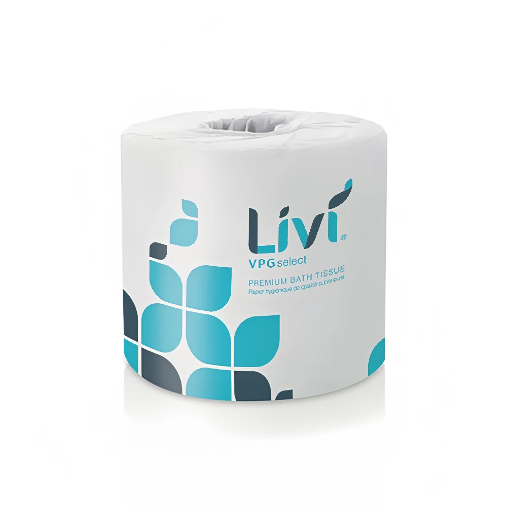 80/cs Livi VPG Bath Tissue 2ply, White