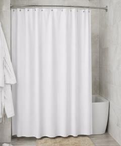 Vintaff 60"W X 78"L White Shower Curtain Image 1