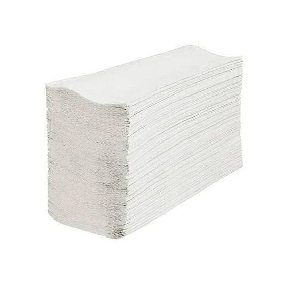16/250 White Multifold Towels Image 1
