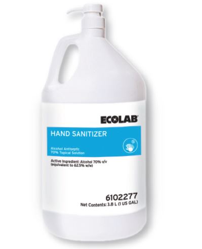 Ecolab Hand Sanitizer, 4/1g