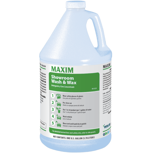 Maxim Showroom Wash & Wax - Gal. 4/cs