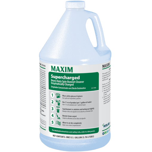 Maxim Supercharged Spin Bonnet Cleaner, 1 gal - 4/cs
