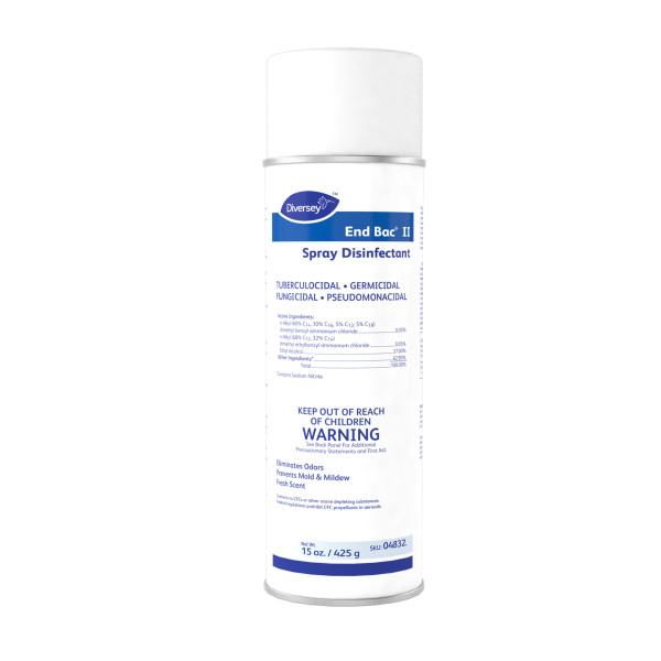 Diversey End Bac II Spray Disinfectant - 15 oz., 12/cs