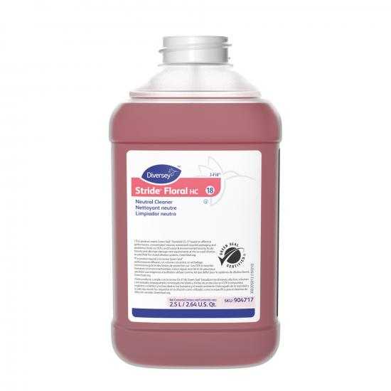 Diversey™ J-Fill Stride® Floral HC Neutral Cleaner, 2/2.5L