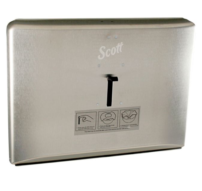 Scott® Personal Toilet Seat Cover SS Dispenser