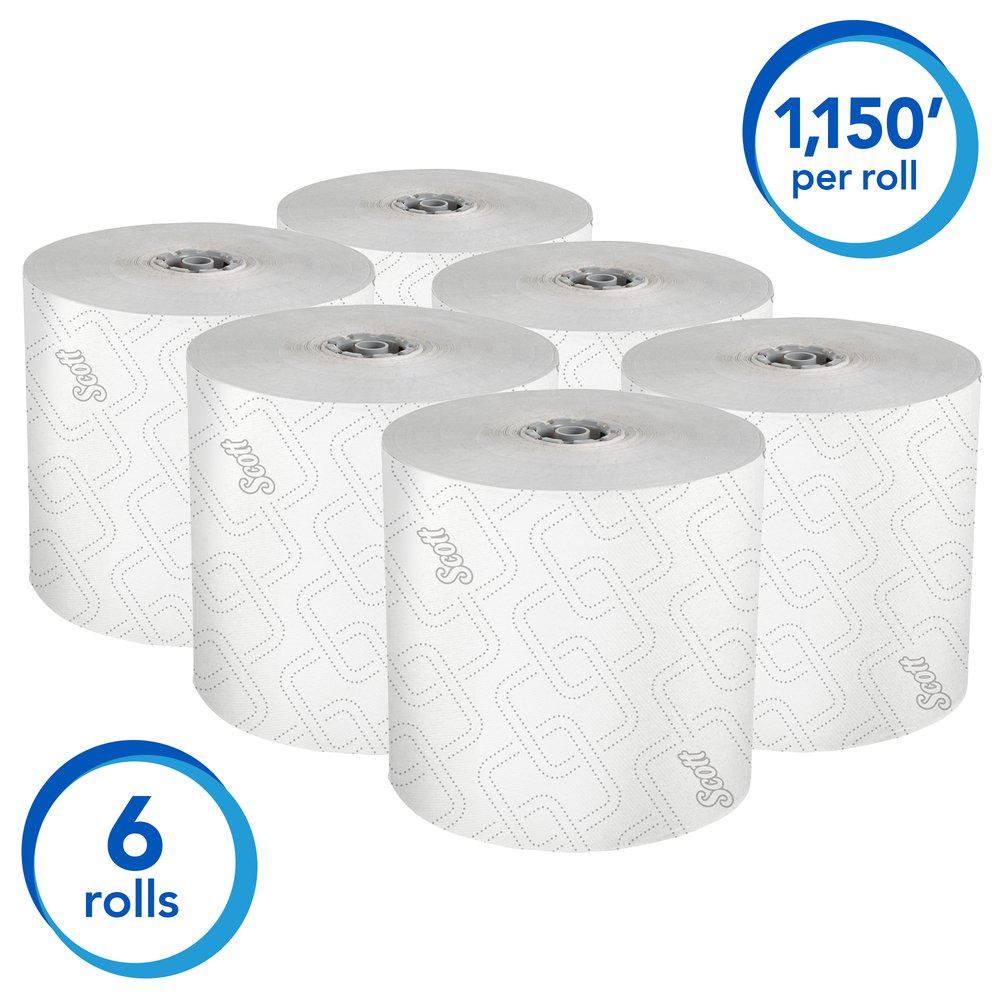 Scott® Pro High Capacity Hard Roll Towels - 7.5" x 1150'. 6/cs