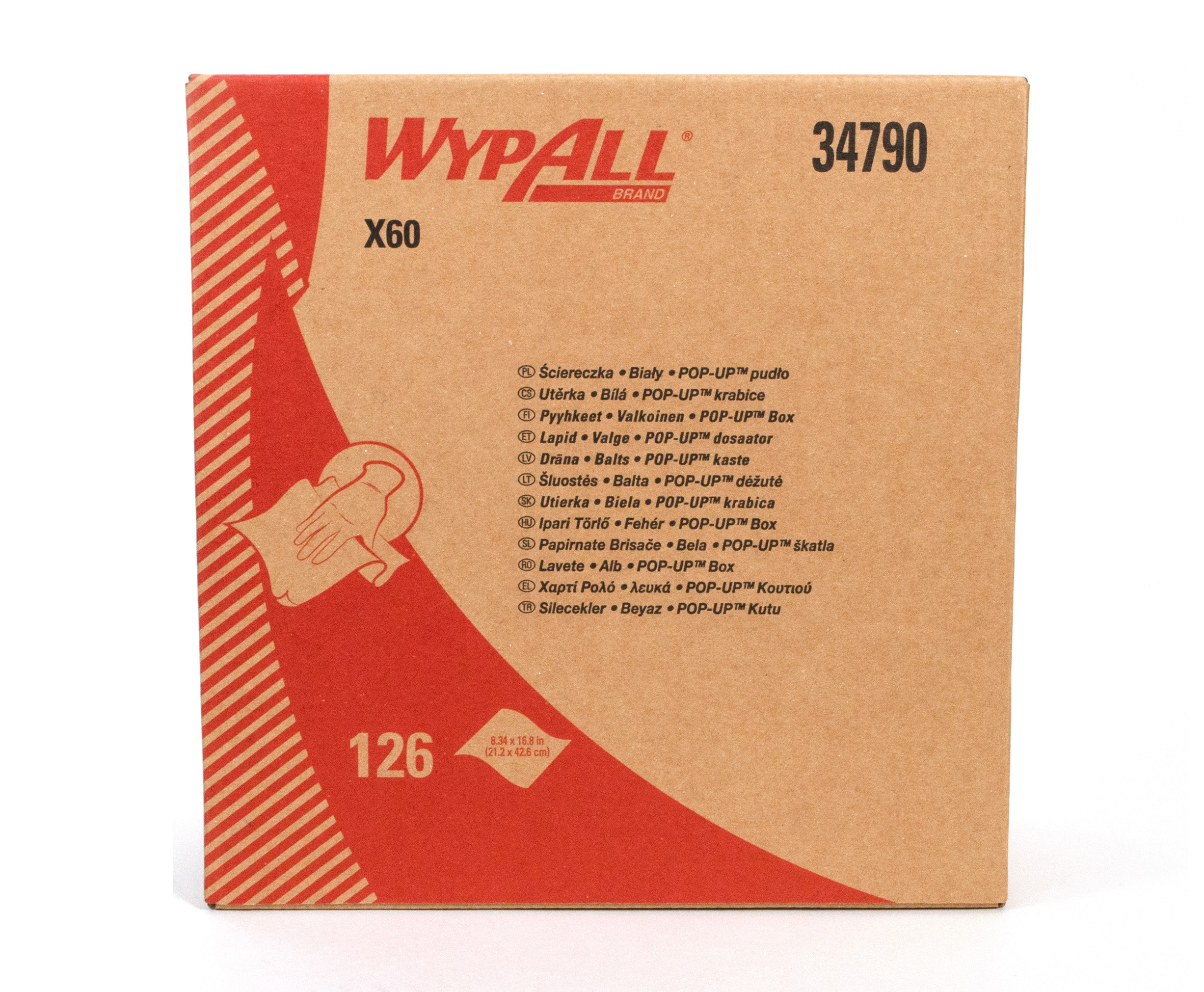 Wypall X60 Wipers, 10/126