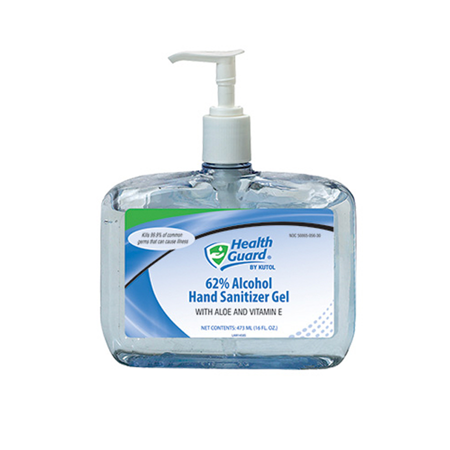12/16oz Alcohol Hand Sanitizer Gel Pump
