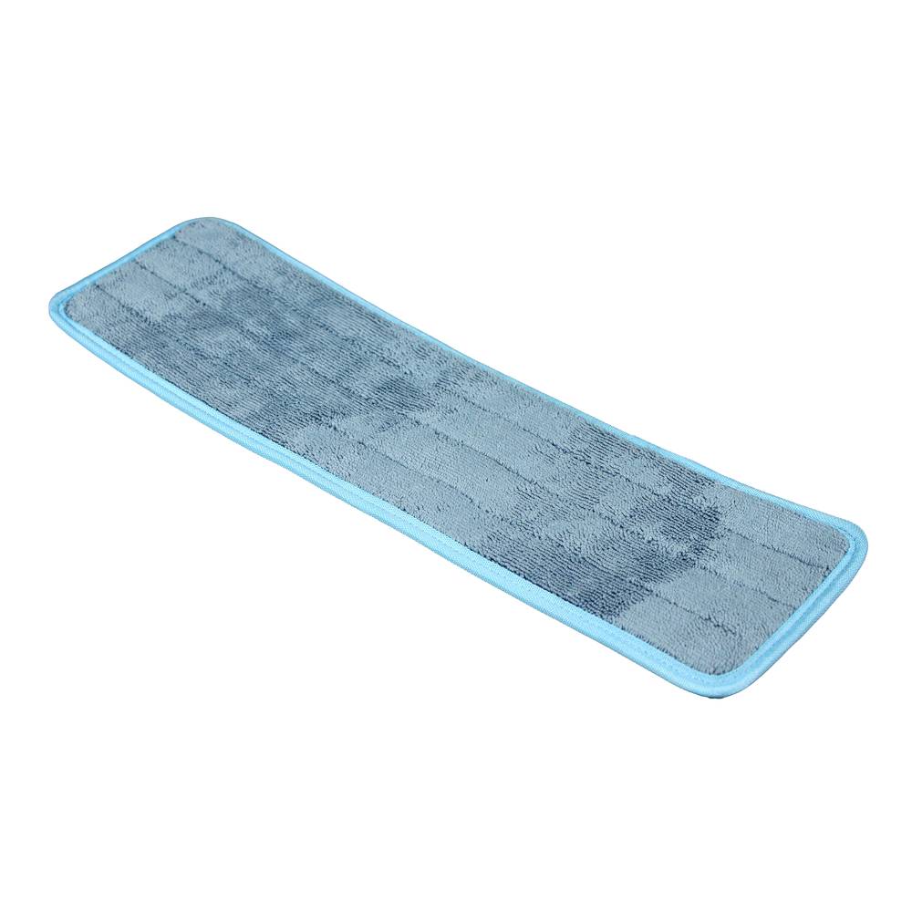 12/BG 18" Blue Microfiber Wet Mop Pad