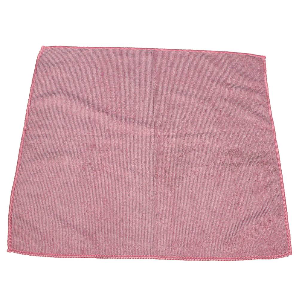12/bg Impact® Lighweight Pink Microfiber Cloth 16"x16"