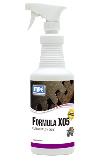 12/1QT X05 RTU Heavy Duty Spray Cleaner