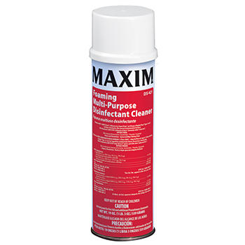 12/20oz cans Maxim® Foaming Multi-Purpose Disinfectant Cleaner
